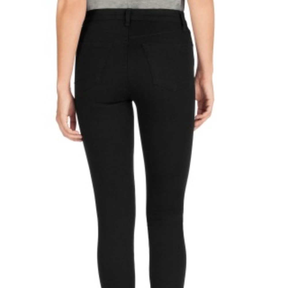J Brand High-Rise Black Jeans